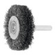 LESSMANN Ronde borstel op stift Staaldraad 0,30 mm, Borstel-⌀ D1xbezettingsbreedte L1: 50X15mm-1