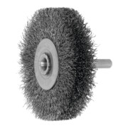 LESSMANN Ronde borstel op stift Volledig RVS, 0,20 mm, Borstel-⌀ D1xbezettingsbreedte L1: 70X16 mm
