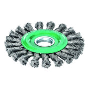Lessmann Rundbürste INOX-Draht 0,50 mm, Bürsten-⌀xBohrungs-⌀ / Gewinde: 115X22 mm