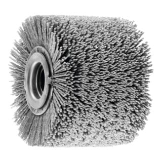 Lessmann Satinierbürste Schleifnylon 1,2 mm, SiC 80,⌀ 100x70 mm