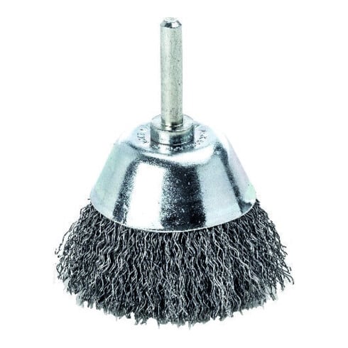 Lessmann Schaft-Flächenbürste Stahldraht gew. 70x0,3mm