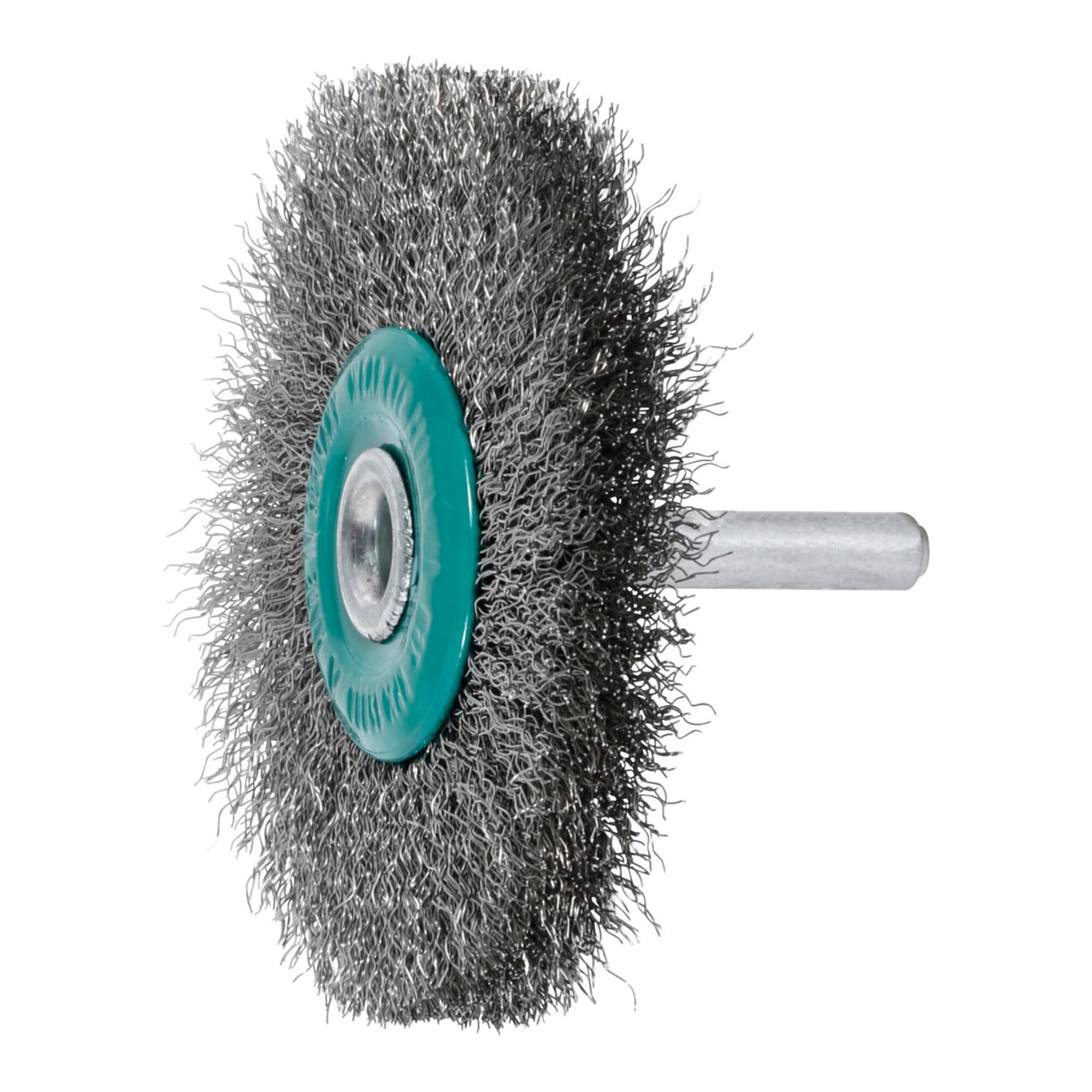 Lessmann Schaft-Rundbürste INOX-Draht 0,20 mm, Bürsten- xBesatzbreite: 70X10 mm