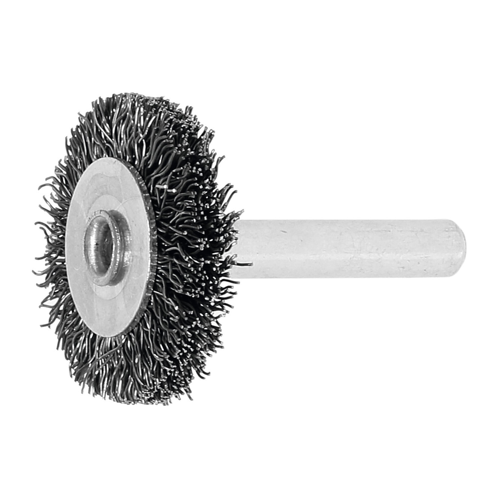 Lessmann Schaft-Rundbürste Stahldraht 0,30 mm, Bürsten- xBesatzbreite: 30X6 mm