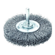 Lessmann Schaft-Rundbürste Stahldraht 0,30 mm, Bürsten-⌀xBesatzbreite: 60X15 mm
