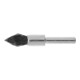 LESSMANN Spazzola a pennello appuntita, filo in inox da 0,30mm, Spazzola Ø12mm-1