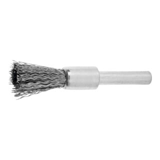 LESSMANN Spazzola a pennello completamente inox 0,30mm, Modello: 10 x 20