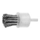 LESSMANN Spazzola a pennello con filo intrecciato inox, Spazzola Ø28 x Spessore setole 0,50mm-1