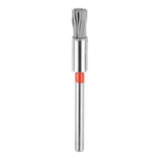 LESSMANN Spazzola a pennello in miniatura microabrasiva, SiC grana 500, Spazzola Ø5mm