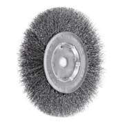 LESSMANN Spazzola circolare a 1 fila filo in acciaio 0,30mm, Ø150 x l=14mm