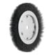 LESSMANN Spazzola circolare a 1 fila filo in acciaio 0,30mm, Ø200 x l=16mm-1
