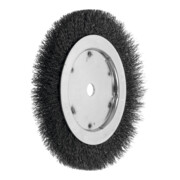 LESSMANN Spazzola circolare a 1 fila filo in acciaio 0,30mm, Ø200 x l=16mm