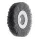 LESSMANN Spazzola circolare con foro filo in acciaio 0,30/0,35mm, Ø150 x l=22mm-1