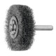 LESSMANN Spazzola circolare con gambo, completamente inox 0,20mm, Ø50 x l=15mm-1