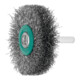 LESSMANN Spazzola circolare con gambo, filo in acciaio 0,20mm, Ø60 x l=15mm-1