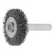 LESSMANN Spazzola circolare con gambo, microabrasiva, SiC grana 320, Ø30xl=6mm