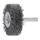 LESSMANN Spazzola circolare con gambo, microabrasiva, SiC grana 320, Ø50x l=10mm