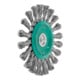 LESSMANN Spazzola circolare, filo in inox 0,50mm, ØSpazzole D1xØForo d 1/filettatura M: 125xM14mm-1