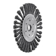 LESSMANN Spazzola circolare, filo in inox 0,50mm, ØSpazzole D1xØForo d 1/filettatura M: 178x22mm