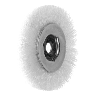 LESSMANN Spazzola circolare; setole in nylon 0,50mm, Ø100x l=12mm