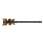 LESSMANN Spazzola per tubi, filo in ottone 0,15mm, Spazzola Ø16mm