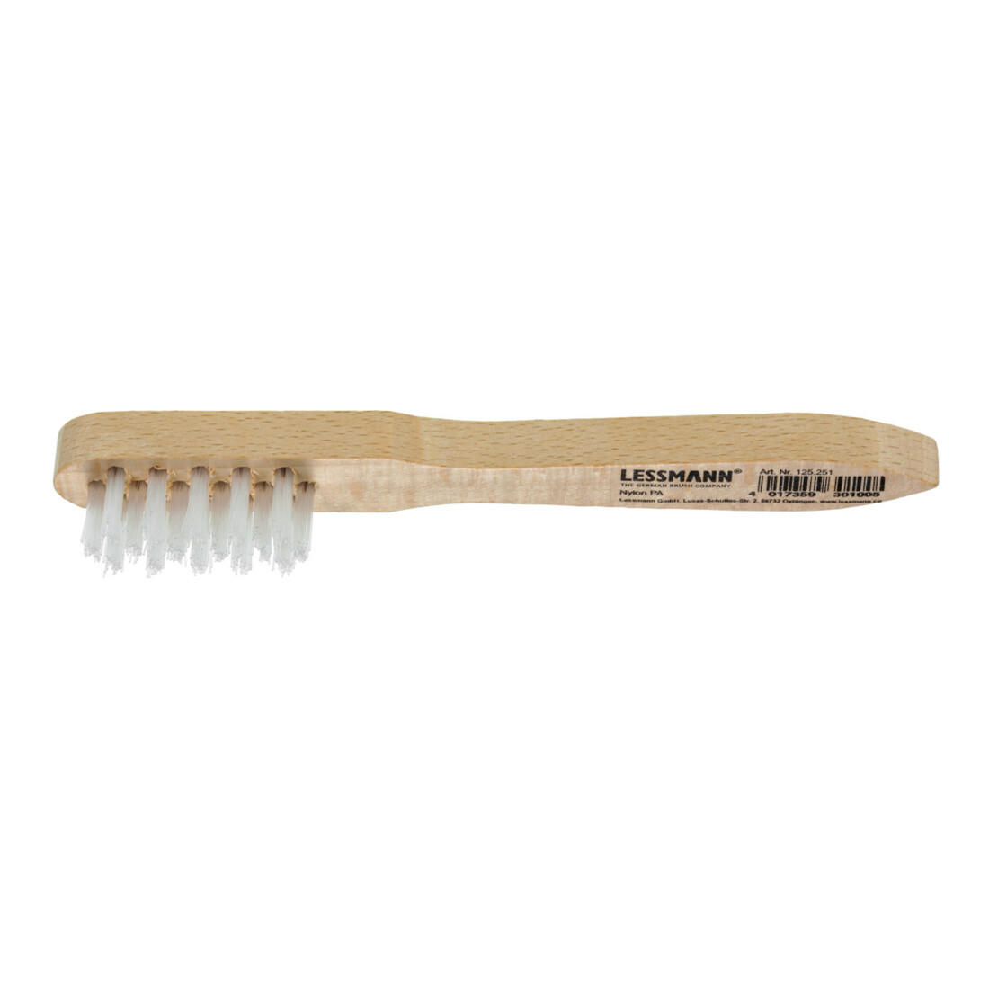 Lessmann Zündkerzenbürste Nylon glatt 0,30 mm, Typ: W