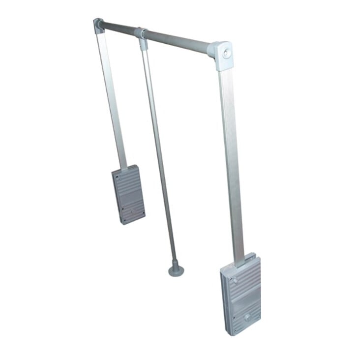 Lève-vêtements BMB, 850-1100mm, acier, gris argenté, 12kg