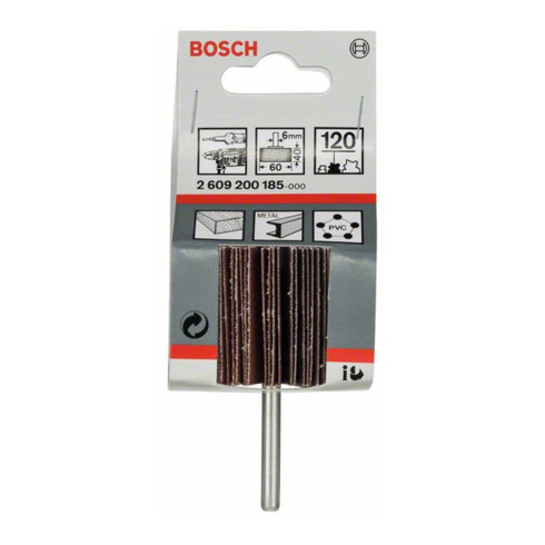 Bosch Levigatrice a disco lamellare 6mm 60mm 40mm 120