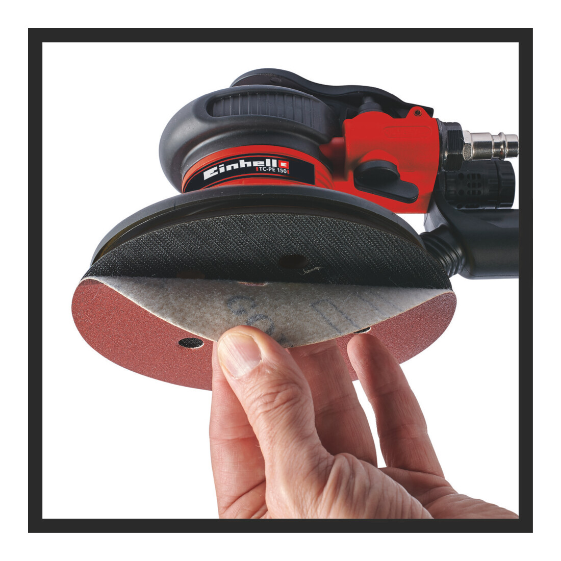 Einhell Levigatrice roto-orbitale ad aria compressa TC-PE 150