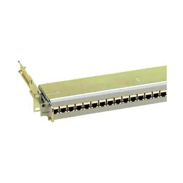 Leviton Verteiler-19 24f. RJ45 1HE Cat6 8p.lgr WAEG6V 191U 24W