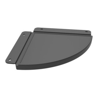 Lifetime Eckregal 2er Set 24,3 x 24,1 x 2,5cm grau