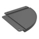 Lifetime Étagère d'angle Set de 2 24,3 x 24,1 x 2,5 cm gris