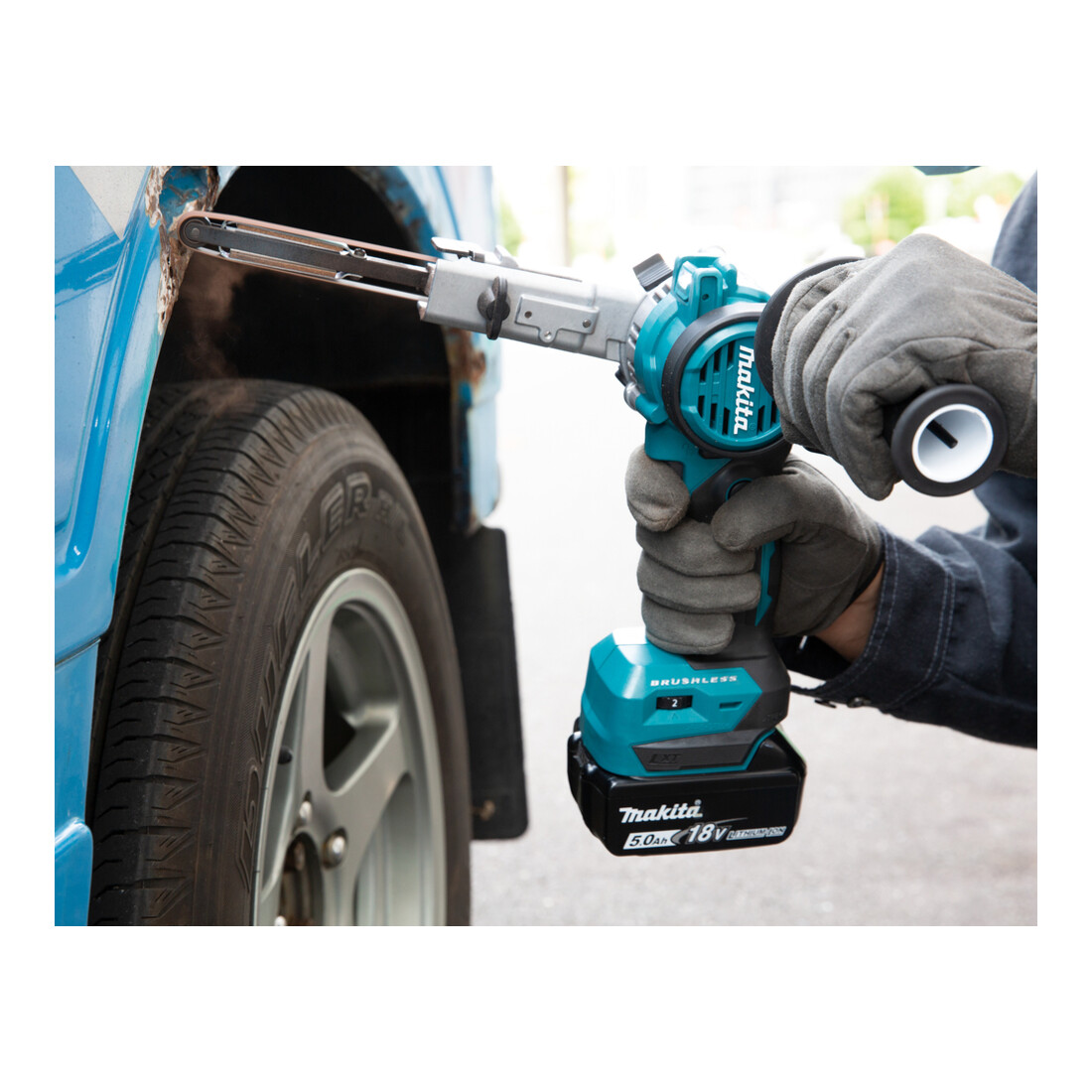 Lime à bande à piles Makita 18V DBS180Z