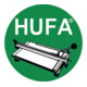Lime à carrelage HUFA 270 mm demi-ronde revêtu carbure-3