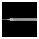 Lime d'atelier plate DIN 7261 A L. 150 mm section 16 x 4 mm coupe 2 PFERD