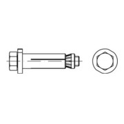 Lindapter A 4 HB M 12 x 80 Größe 2 S-1