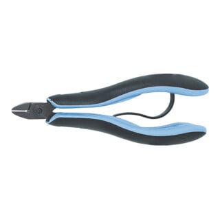 LINDSTRÖM Elektronica-zijsnijtang, kleine ovale kop, FW, Totale lengte: 135 mm