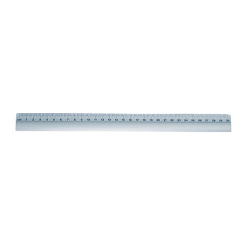 Lineal 30cm Alu Standard mit Rutschbremse