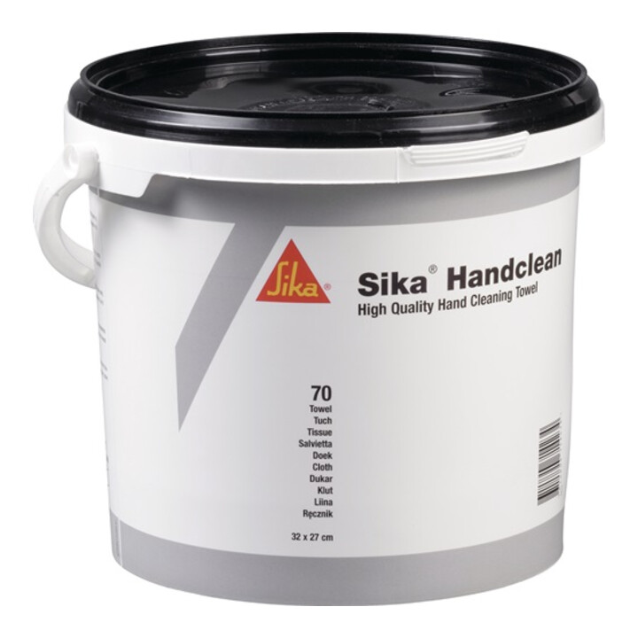 Lingettes pour le nettoyage des mains Lingettes Sika® Handclean 70. SIKA