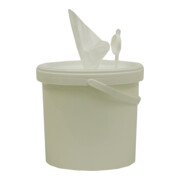 Lingettes universelles humides blanches, polypropylène/viscose