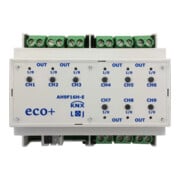 Lingg&Janke Actionneur de commutation KNX eco+ 9 canaux 16A 6TE AH9F16H-E-1