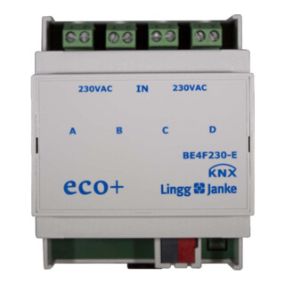 Lingg & Janke Entrée binaire 4 fois BE4F230-E 230 V