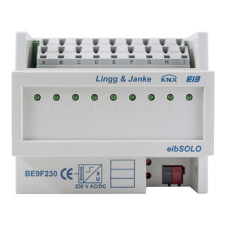 Lingg & Janke Entrée binaire BE9F230 9f. 6TE 230V AC/DC