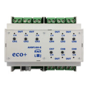 Lingg&Janke KNX Schaltaktor eco+ 9-fach 16A 6TE AH9F16H-E-3