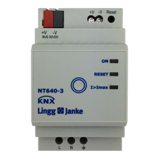 Lingg & Janke KNX Spannungsversorgung NT640-3 640mA 3TE