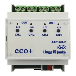 Lingg & Janke Schaltaktor 4-fach 16A A4F16-E A4F16H-E
