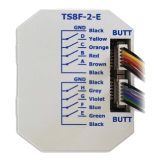 Lingg & Janke Tasterschnittstelle TS8F-2-E für 8 Einzeltasten