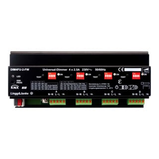 Lingg & Janke Universal-Dimmer DIM4FU-2-FW 4x2,5A 570W 4-fach