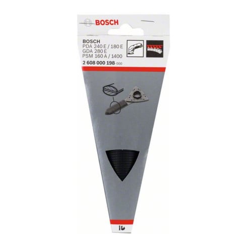 Bosch Linguetta abrasiva ovale per smerigliatrice triangolare