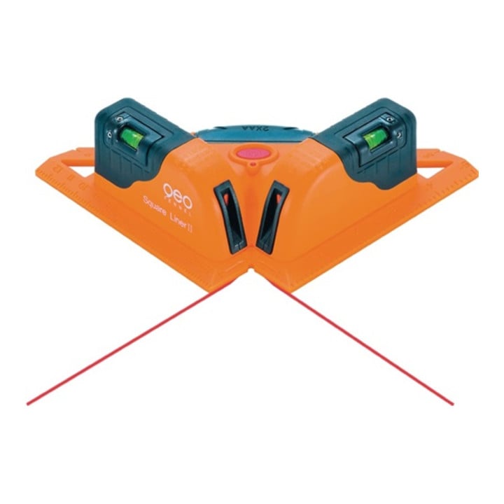 Linienlaser Square Liner II Arbeitsbereich max.30m Laserdioden 2x635mm G.0,40kg