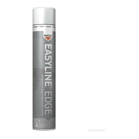 Linienmarkierungsfarbe Easyline® Edge 750 ml weiß Spraydose ROCOL